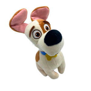 Peluche de Pets Max la vida secreta de tus mascota, Medidas 9cm de ancho y 20cm de largo