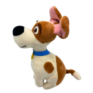 Peluche de Pets Max la vida secreta de tus mascota, Medidas 9cm de ancho y 20cm de largo