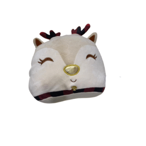 Squizzmallow de Reno, Medidas 28cm de largo y 30cm de ancho