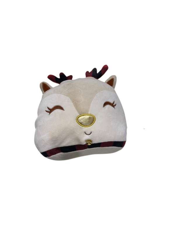 Squizzmallow de Reno, Medidas 28cm de largo y 30cm de ancho