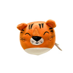 Squizzmallow de Tigre, Medidas 25cm de ancho y 22cm de largo