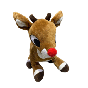 peluche de Reno , Medidas 16cm de ancho y 38cm de largo