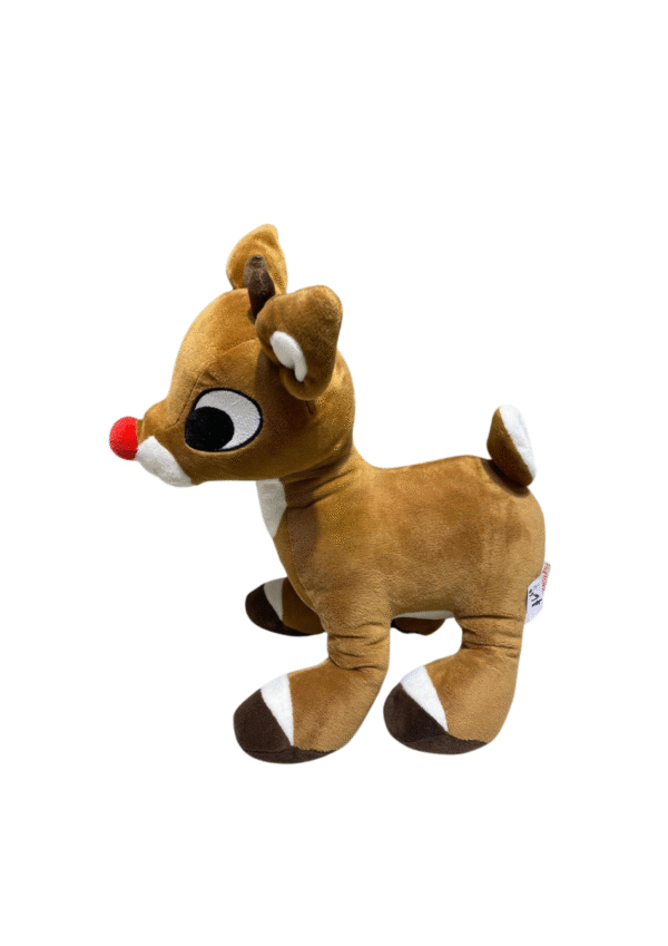 Peluche de Reno, Medidas 16cm de ancho y 38cm de largo - Imagen 2