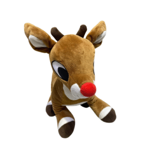 Peluche de Reno, Medidas 16cm de ancho y 38cm de largo