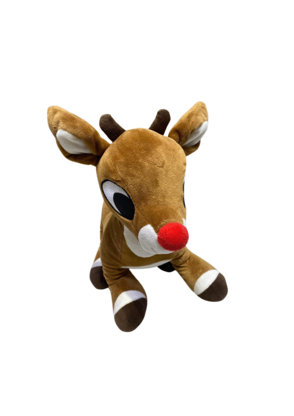 Peluche de Reno, Medidas 16cm de ancho y 38cm de largo