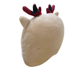 Squizzmallow de Reno, Medidas 28cm de largo y 30cm de ancho