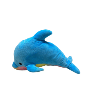 Peluche de Delfin, Medidas 25cm de ancho y 33cm de largo