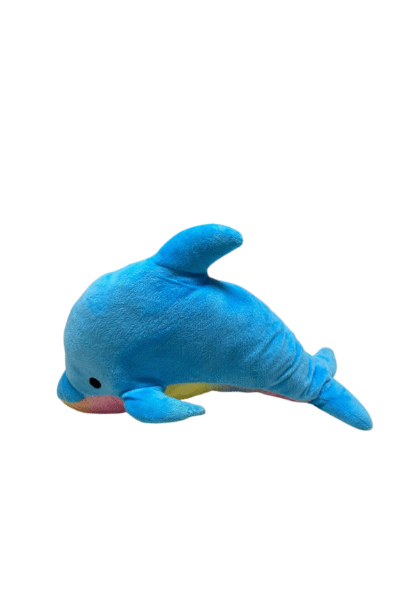Peluche de Delfin, Medidas 25cm de ancho y 33cm de largo