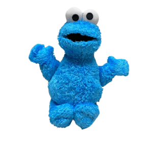 Peluche de Cockey, Medidas 23cm de ancho y 29cm de largo