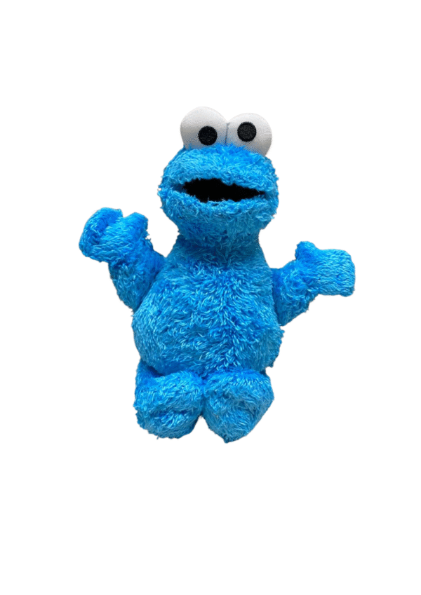 Peluche de Cockey, Medidas 23cm de ancho y 29cm de largo