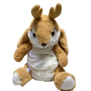 peluche de Reno Conejo, Medidas 29cm de ancho y 51cm de largo