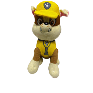 Peluche de Papatrol Rubble, Medidas 14cm de ancho y 29cm de largo