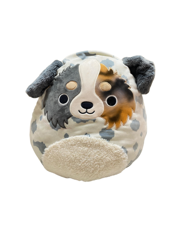 Squizzmallow de Perro, Medidas 53cm de ancho y 49cm de largo