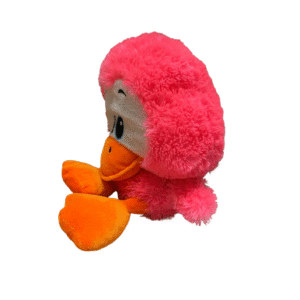 Peluche de Pato Rosa, Medidas 31cm de ancho y 44cm de largo