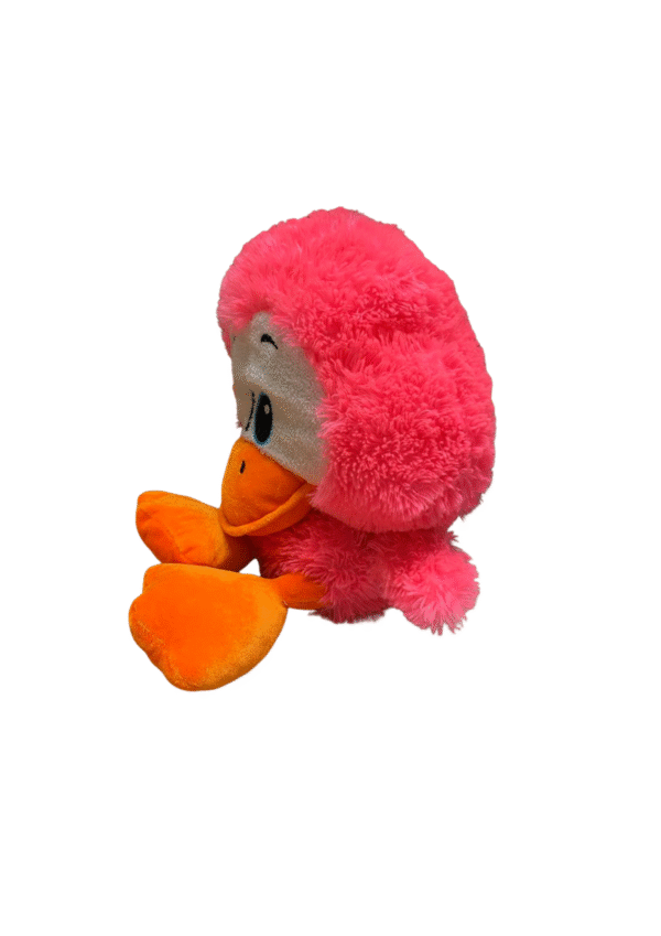 Peluche de Pato Rosa, Medidas 31cm de ancho y 44cm de largo - Imagen 2