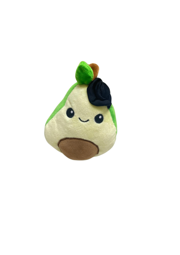 Peluche de Aguacate, Medidas 15cm de ancho y 19cm de largo