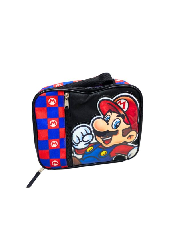 Lonchera de Mario Bross, Medidas 27cm de ancho y 20cm de largo