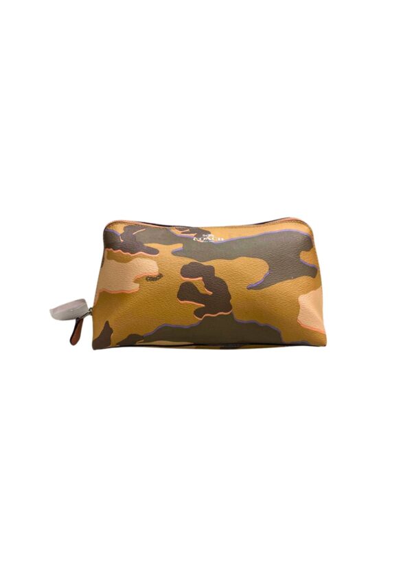 Cosmetiquera Coach, Medidas 25cm de ancho y 14cm de largo