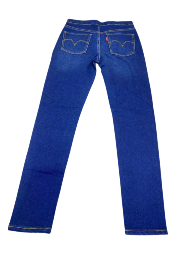 Pantalón Azul Nuevo, Medidas 30cm de ancho y 85cm de largo, Marca LEVIS, Talla 12R - Imagen 2