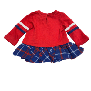 Camisa Manga Larga Nuevo ,Medidas 25cm de ancho y 31cm de largo, Marca TOMMY HILFIGER, Talla 3-6M