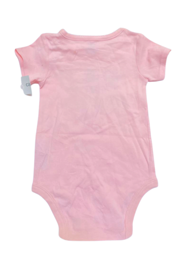 Mameluco Rosa Nuevo ,Medidas 24cm de ancho y 44cm de largo, Marca CARTER"S, Talla 18M - Imagen 2