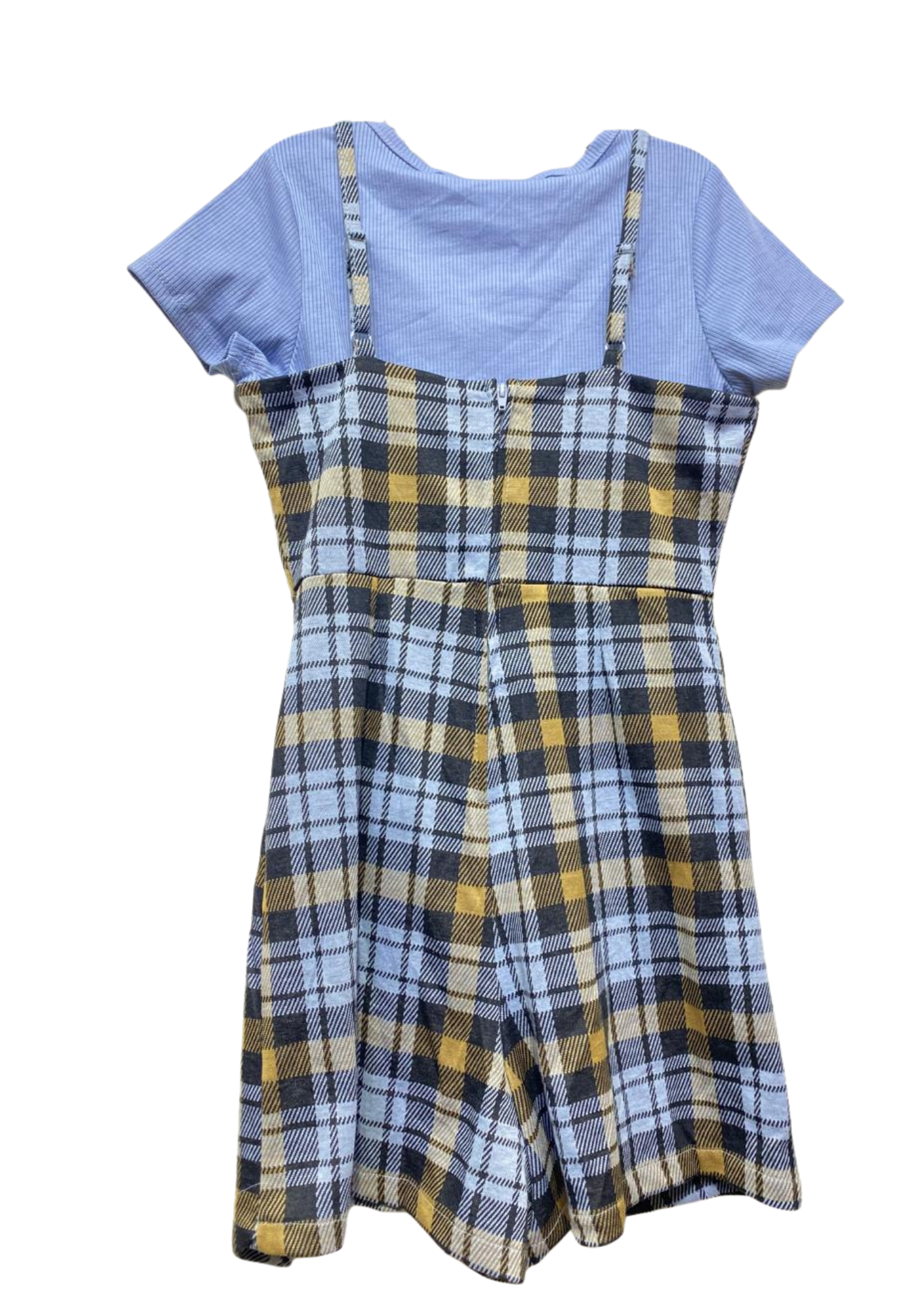 Vestido con Camisa Nuevo ,Medidas camisa(30cm de ancho y 41cm de largo) Vestido(30cm de ancho y 72cm de largo), Marca RARE EDITIONS, Talla 10 - Imagen 2