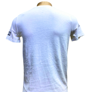 Camisa Blanca Con Cráneo Verde Nuevo ,Medidas 49cm de ancho y 64cm de largo, Marca ABERCROMBIE, Talla 15