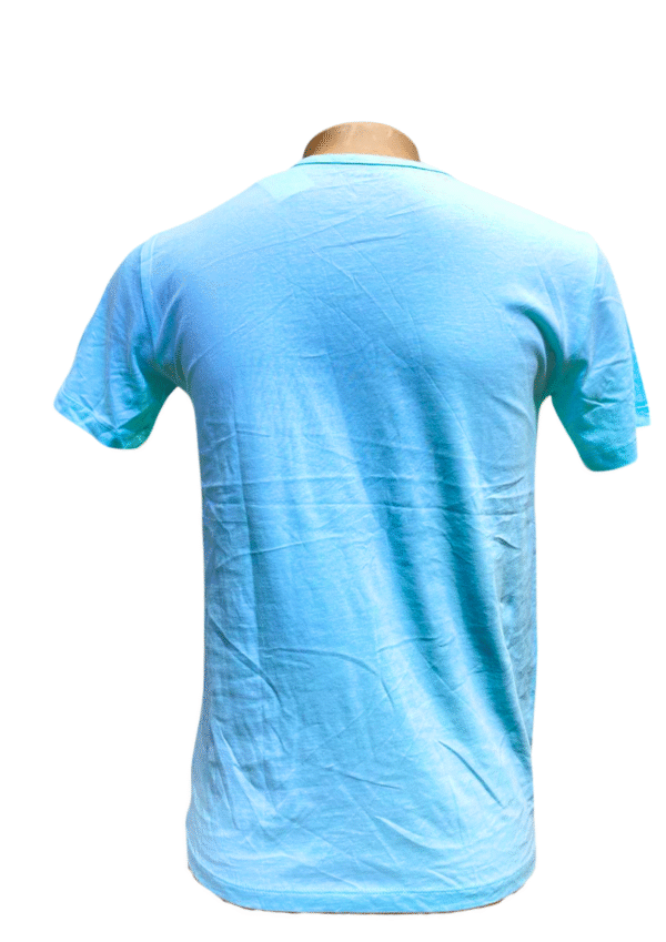 Camisa Celeste Nuevo ,Medidas 44cm de ancho y 67cm de largo, Marca CREWCUTS, Talla XL(12-14) - Imagen 2