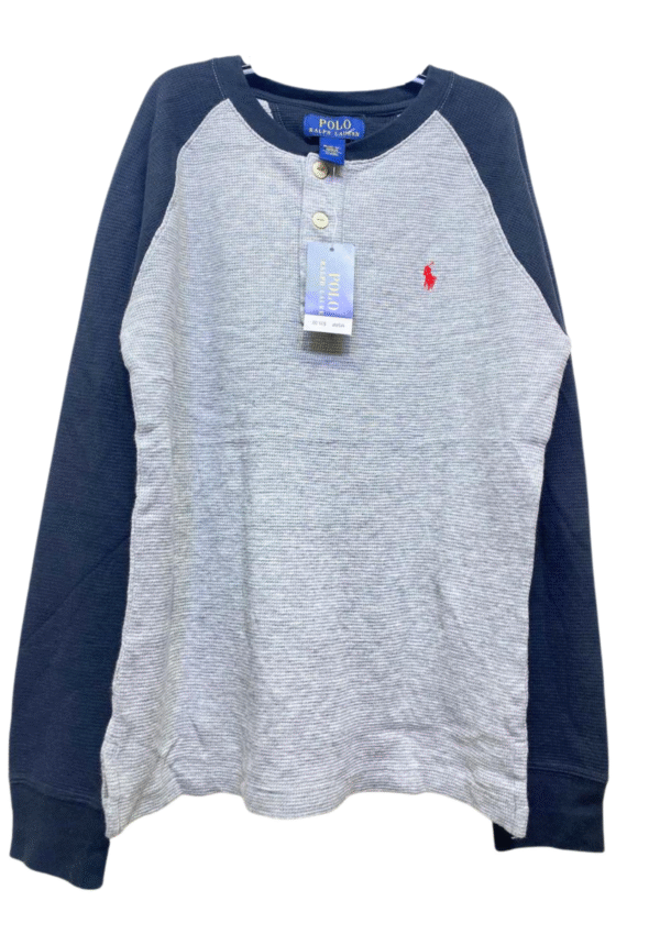 Camisa Manga Larga Nuevo ,Medidas 39cm de ancho y 60cm de largo, Marca POLO, Talla M(10-12)