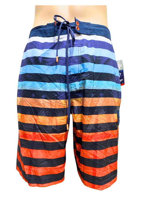 Calzoneta con Rayas ,Medidas 42cm de ancho y 53cm de largo, Marca SPEEDO, Talla M