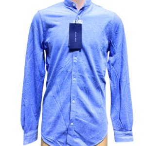 Camisa Celeste Manga Larga Nueva ,Medidas 49cm de ancho y 71cm de largo, Marca ZARA MAN , Talla S
