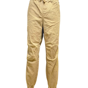 Jogger Café Claro, Medidas 47cm de ancho y 102 cm de largo, Marca NO BOUNDARIES, Talla L(36-38)