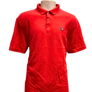 Camisa Roja, Medidas 59cm de ancho y 82cm de largo ,FILA, Talla XL