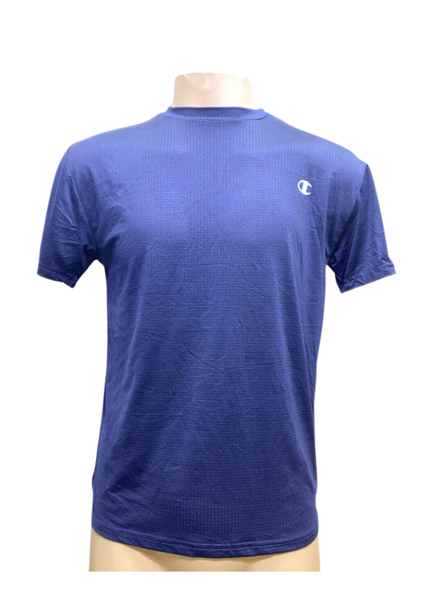 Camisa Azul oscuro Nuevo ,Medidas 50cm de ancho y 66cm de largo, Marca CHAMPION, Talla M
