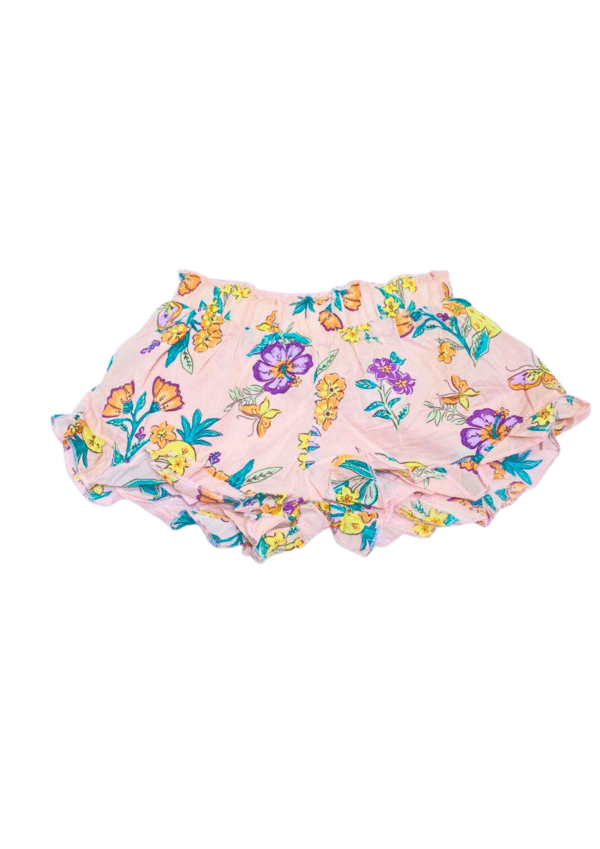 Short de Flores Nuevo ,Medidas 21cm de ancho y 20cm de largo, Marca CARTER"S, Talla 2T
