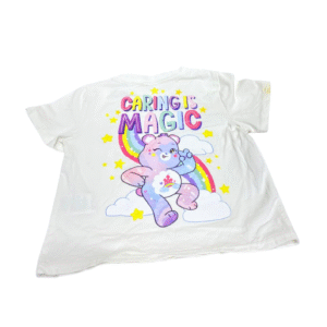 Camisa de Osito Cariñosito Nuevo ,Medidas 31cm de ancho y 36cm de largo, Marca SHEIN X CARE BEARS, Talla 4Y
