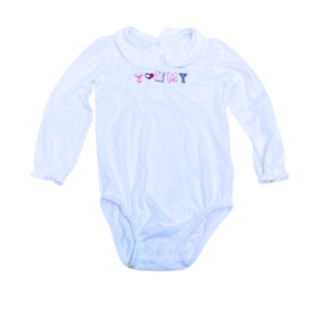 Mameluco Blanco, Nueva, Medidas 25cm de ancho y 48cm de largo, Marca TOMMY HILFIGER, Talla 24M