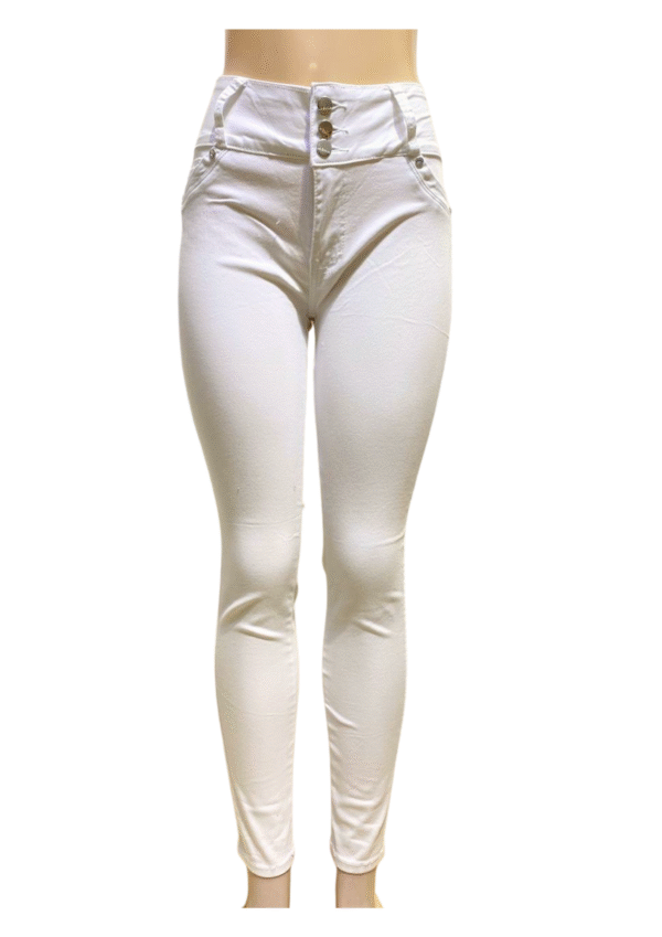 Pantalón Blanco, Nueva, Medidas 32cm de ancho y 92cm de largo, Marca IRIS JEANS, Talla 3