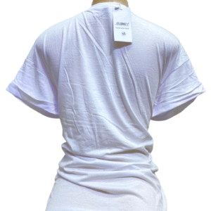 Blusa Blanca ,Nueva, Medidas 50cm de ancho y 65cm de largo, Marca ATHMILE, Talla M