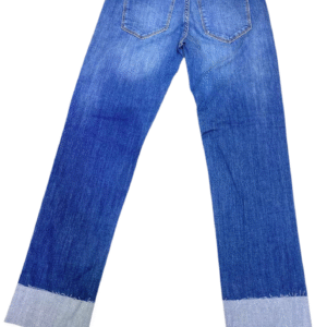 Pantalón Azul, Nuevo, Medidas 35cm de ancho y 89cm de largo, Marca BANANA REPUBLIC, Talla 26