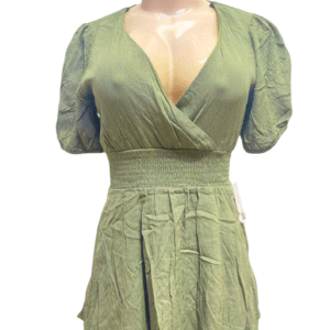 Vestido Verde, Medidas 29cm de ancho y 72cm de largo, Marca B.DARLIN, Talla 3T