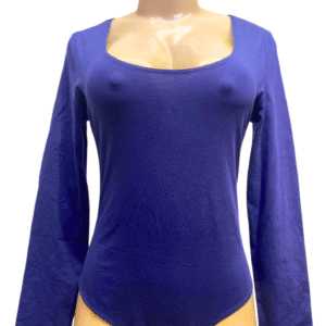 Body Azul, Nuevo, Medidas 38cm de ancho y 75cm de largo, Marca MANGOPOP, Talla XL
