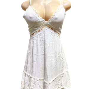 Vestido Blanco,Nuevo,Medidas 35cm de ancho y 84cm de largo, Marca , Talla S
