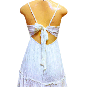 Vestido Blanco,Nuevo,Medidas 35cm de ancho y 84cm de largo, Marca , Talla S