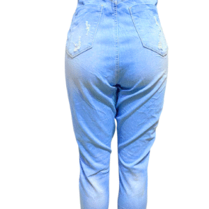 Pantalón Celeste Claro, Medidas 49cm de ancho y 102cm de largo, Marca WAX JEAN, Talla 20