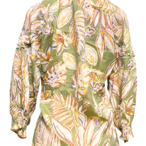 Blusa con Flores, Medidas 57cm de ancho y 68cm de largo, Marca ZAC & RACHEL, Talla XL