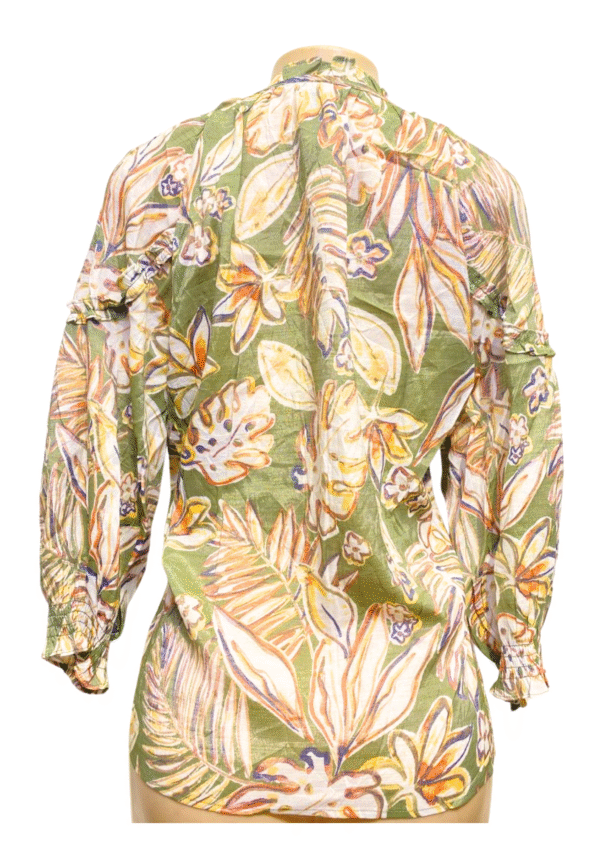 Blusa con Flores, Medidas 57cm de ancho y 68cm de largo, Marca ZAC & RACHEL, Talla XL - Imagen 2