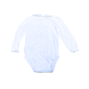 Mameluco Blanco, Nueva, Medidas 25cm de ancho y 48cm de largo, Marca TOMMY HILFIGER, Talla 24M