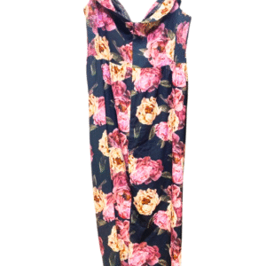 Vestido con Flores ,Nuevo, Medidas 48cm de ancho y 116cm de largo, Marca CITY CHIC, Talla S