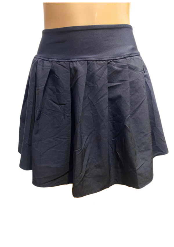 Falda  Negra, Medidas 33cm de ancho y 33cm de largo, Marca STRETCHRECH, Talla M